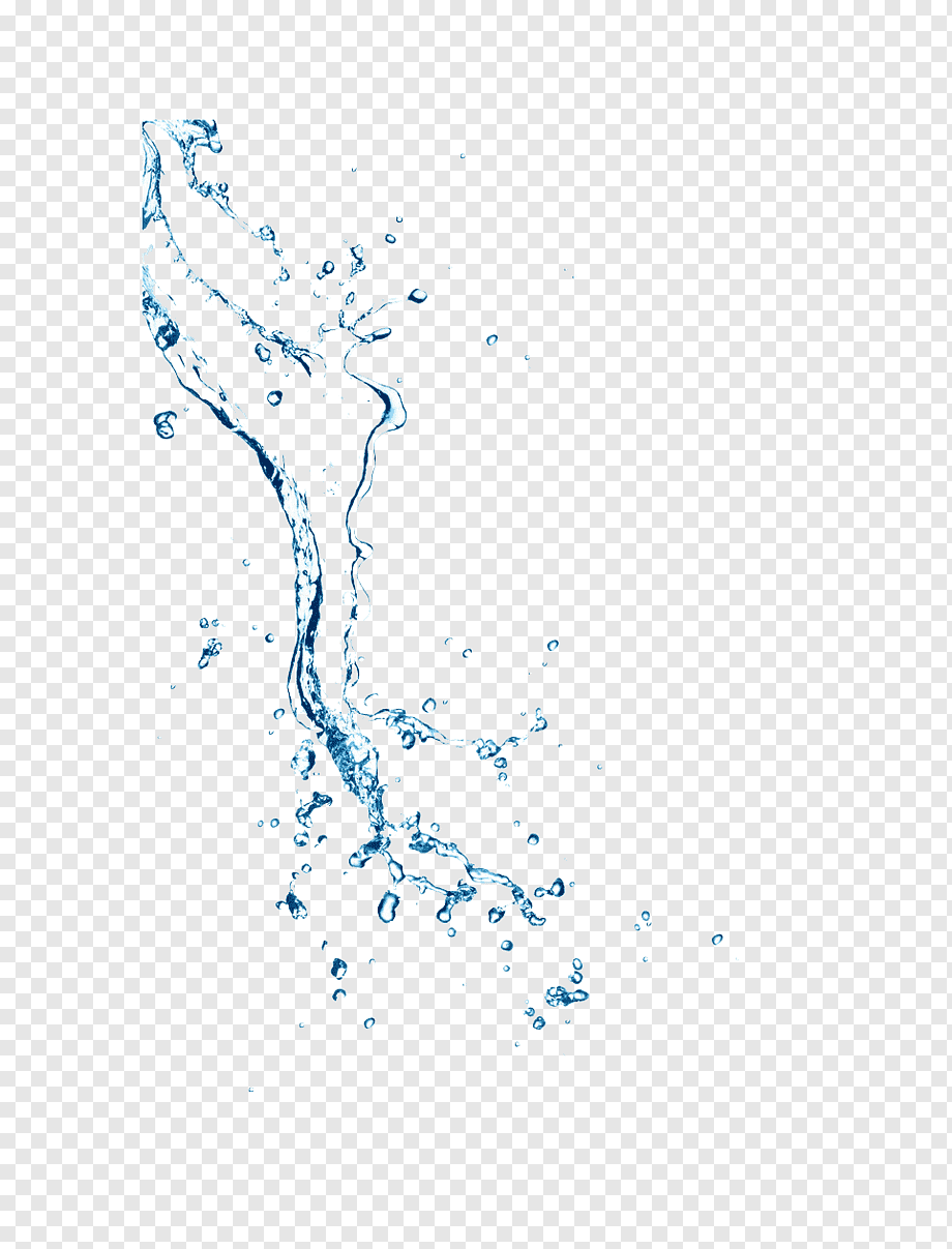 Splashing water flow, water splash, blue, angle, white png