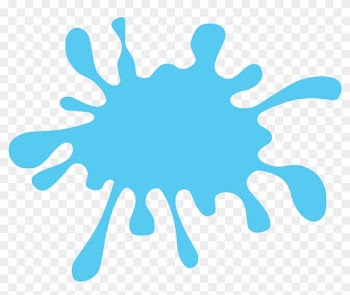 Splat Clip Art Blue Splat High Res Clip Art At Clker - Water Splash Png Clipart