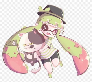 Splatoon 2 Drawing Chibi Manga - Chibi Inkling Girl