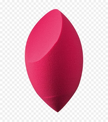Sponge, Makeup, Cosmetics, Pink, Red PNG