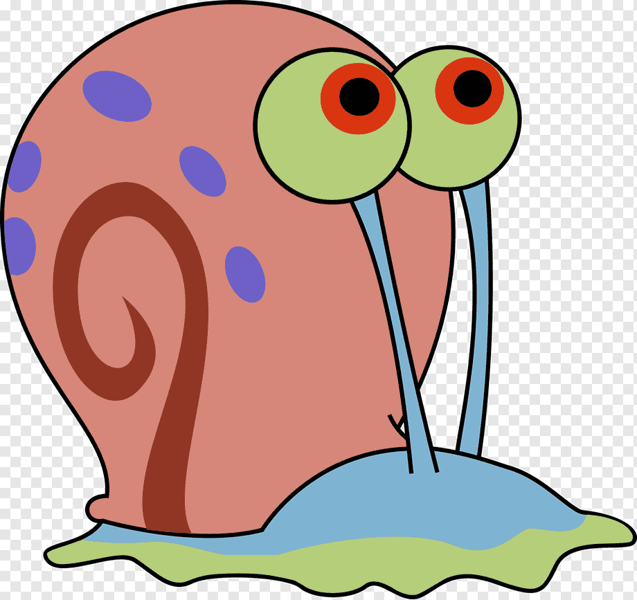 Spongebob Squarepants Garry snail, Gary Patrick Star Mr. Krabs Squidward Tentacles Plankton and Karen, Snail, animals, grass, snails And Slugs png