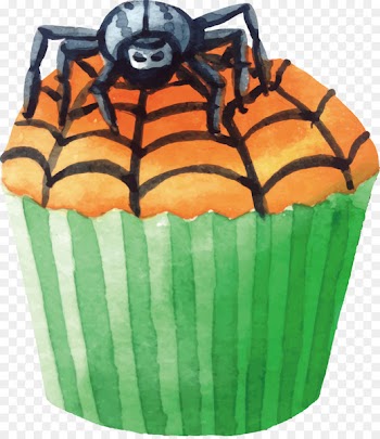 Spooktacular Halloween Cupcake Muffin - Drawing Halloween cupcakes 