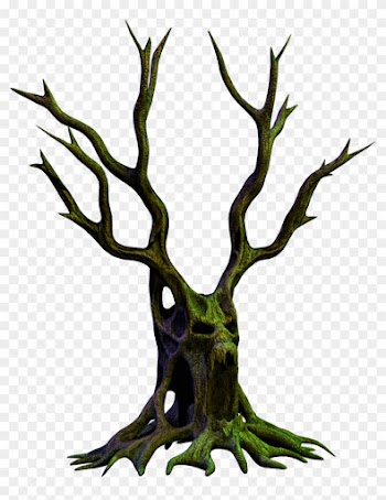Spooky Tree 06 Png Stock By Roy3d - Transparent Background Tree Spooky