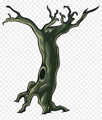 Spooky Tree - Club Penguin Halloween Tree
