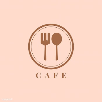 Spoon and fork cafe icon vector | Free stock vector - 501265