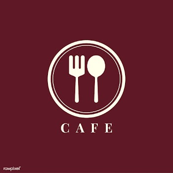 Spoon and fork cafe icon vector | Free stock vector - 501284