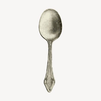 Spoon clipart, cutlery illustration vector. | Free Vector - rawpixel