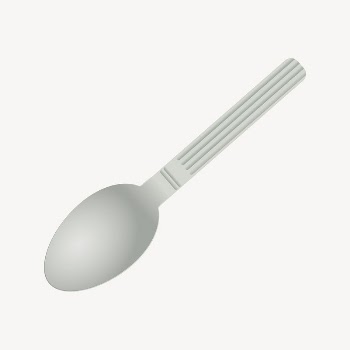 Spoon clipart, utensil illustration vector. | Free Vector - rawpixel