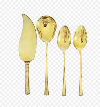 Spoon, Fork, Yellow PNG