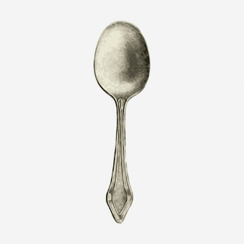 Spoon illustration, cutlery. Free public | Free Photo - rawpixel