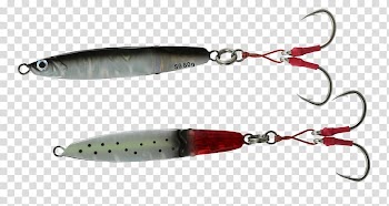 Spoon lure Spinnerbait Arizona Fishing bait, silver fishing weights transparent background PNG clipart