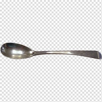 Spoon Watercolor painting Mustard Sterling silver, spoon transparent background PNG clipart