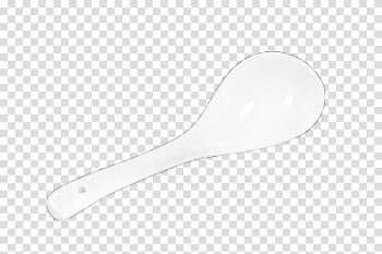 Spoon White Black, Product kind white spoon transparent background PNG clipart