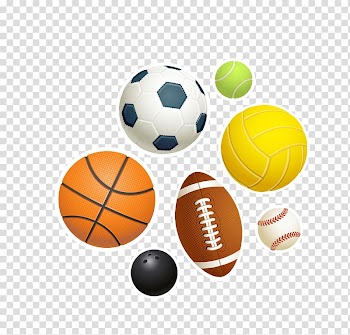 Sport Ball Hockey Game, color Various ball games transparent background PNG clipart