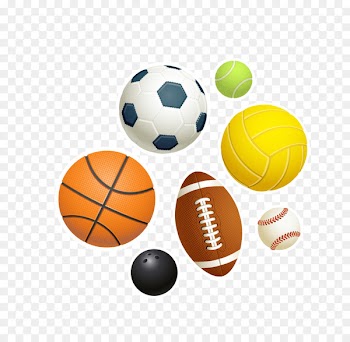 Sport Ball Hockey Game - Vector color Various ball games 