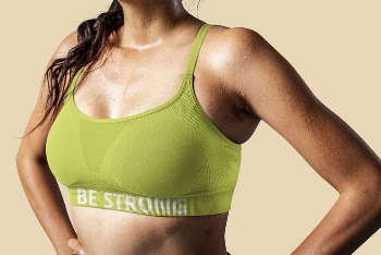 Sport bra mockup, women's fashion | Free PSD Mockup - rawpixel