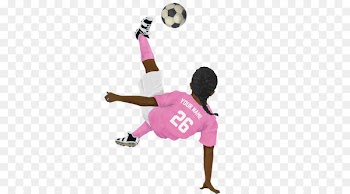 Sport Football Bicycle kick - bike hand painted 