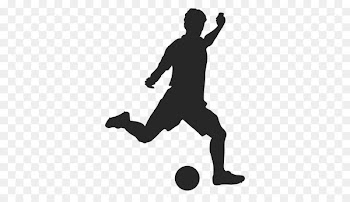 Sport Football player Silhouette Wall decal - soccer player 