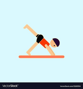 Sport player gymnast boy vector image