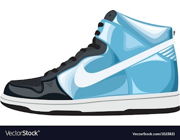 Sport shoes vector image