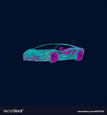 sportcar race artwork creative design