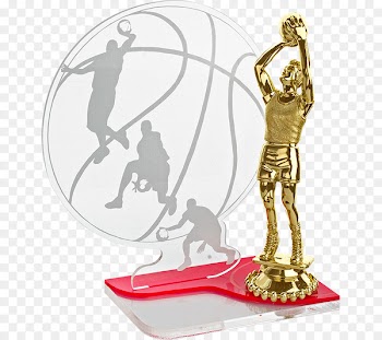 Sports Award Trophy Glass Basketball - award 