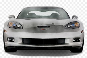 Sports car Chevrolet Corvette ZR1 (C6) Supercar -  
