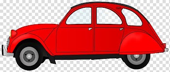 Sports car Citroën 2CV , Car animation transparent background PNG clipart