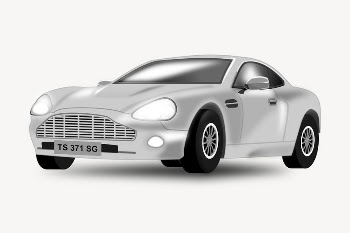 Sports car clipart, illustration psd. | Free PSD - rawpixel