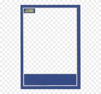 Sports Card Template - Baseball Card Template, HD Png Download ...