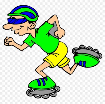 Sports Clip Art - Roller Skate Clipart