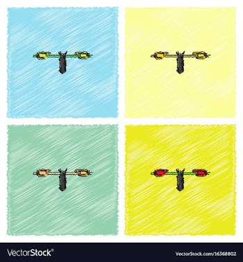 Sports equipment decorative icon in hatching style vector image
