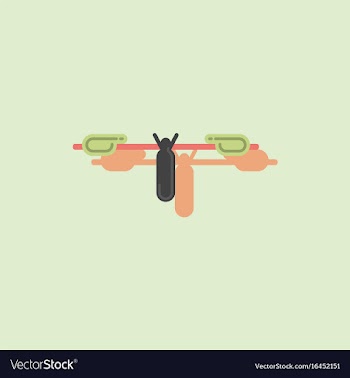 Sports equipment decorative icon in sticker style vector image