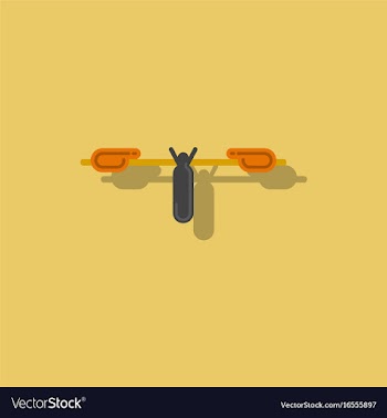 Sports equipment decorative icon in sticker style vector image