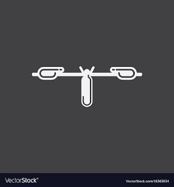 Sports equipment decorative icon vector image