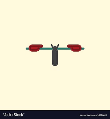 Sports equipment decorative icon vector image