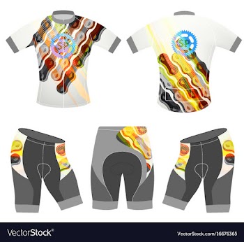 Sports graphics chain on t-shirt vector image
