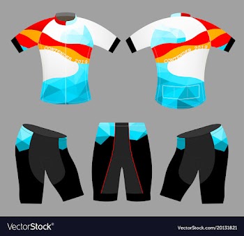 Sports low poly colors t-shirt vector image