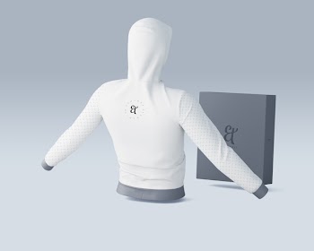 Sports shirt mockup with brand logo Free Psd
