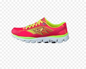 Sports shoes Mizuno Corporation ASICS Running - pink lime 