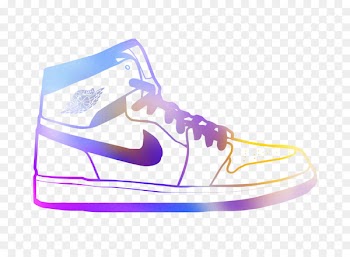 Sports shoes Sneakers Nike Air Jordan I Illustration -  