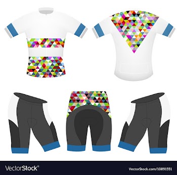 Sports t-shirt colors vector image