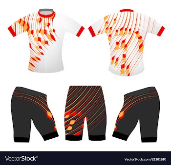 Sports t-shirt colors vector image