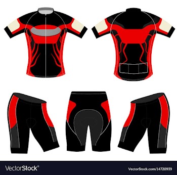 Sports t-shirt red style vector image