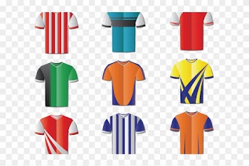 Sports Wear Clipart La Ropa - Cartoon Soccer Jersey