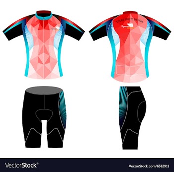 Sportswear design vector image