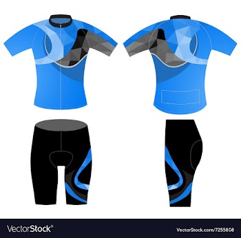 Sportswear fashion design vector image