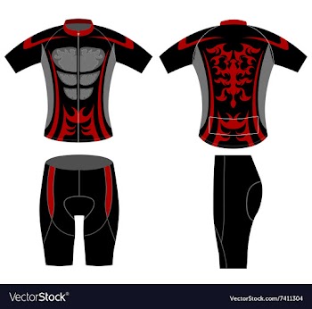 Sportswear fashion style vector image