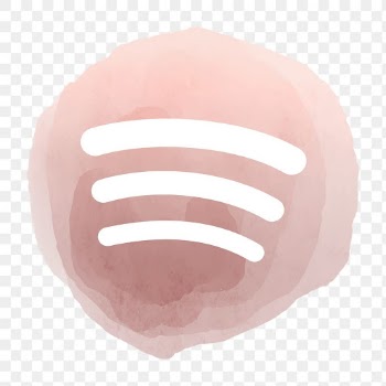 Spotify app icon png with a watercolor… | Free stock illustration | High Resolution graphic