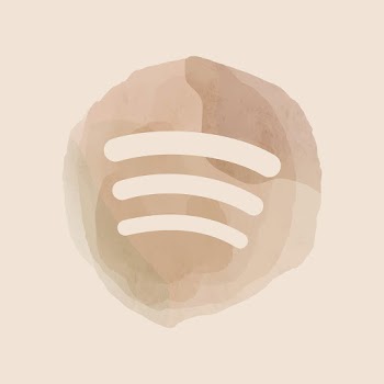 Spotify app icon vector with a watercolor… | Free stock illustration | High Resolution graphic